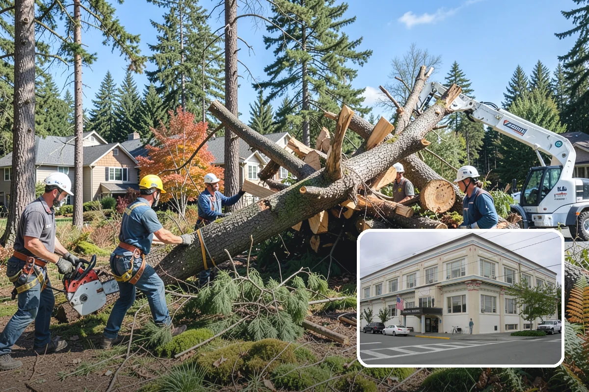 Crown raising in Anacortes, Skagit County, WA - Improves tree structure, health, and appearance