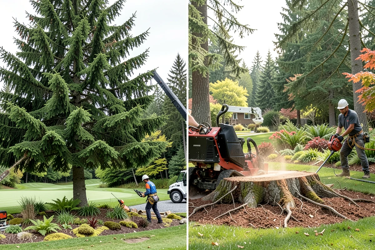 Crown raising in Arlington, Snohomish County, WA - Assess canopy condition and pruning objectives