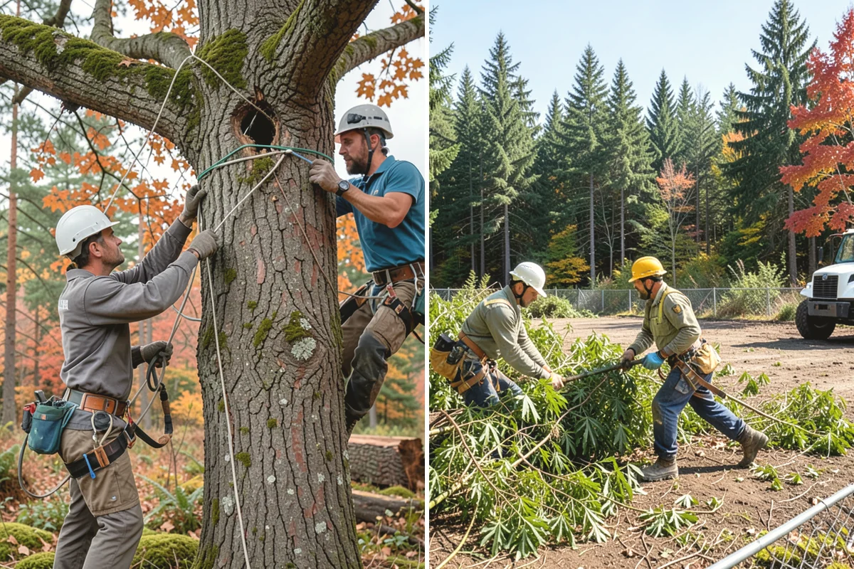 Crown raising in Burlington, Skagit County, WA - Assess canopy condition and pruning objectives