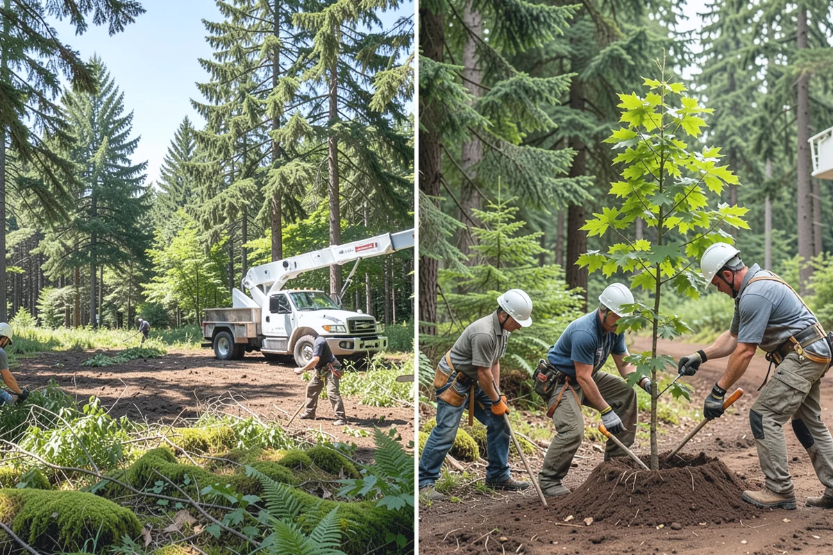 Crown raising in Coupeville, Island County, WA - Assess canopy condition and pruning objectives
