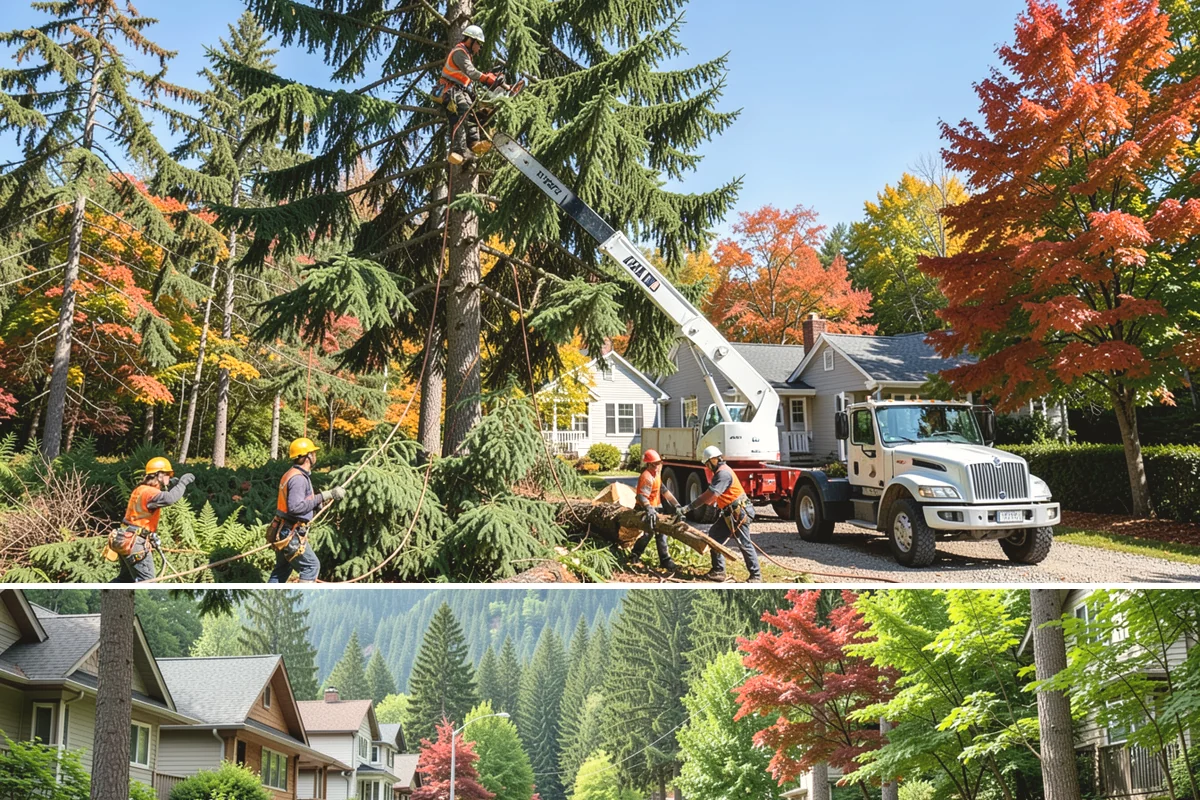 Crown raising in Darrington, Snohomish County, WA - Work should avoid periods when trees are actively moving nutrients to roots in late summer or early fall
