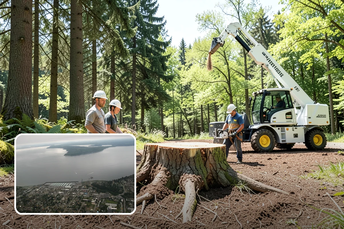 Crown raising in Des Moines, King County, WA - Improves tree structure, health, and appearance