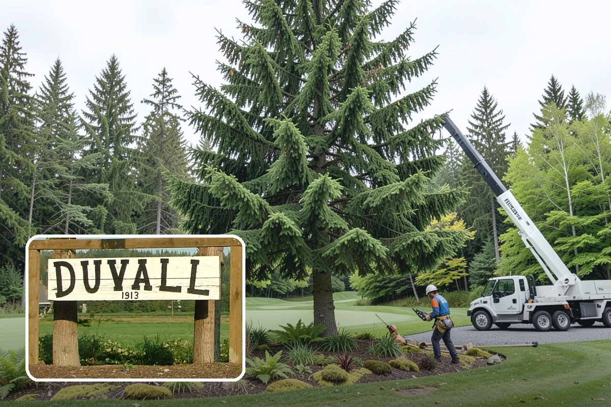 Crown raising in Duvall, King County, WA - Improves tree structure, health, and appearance