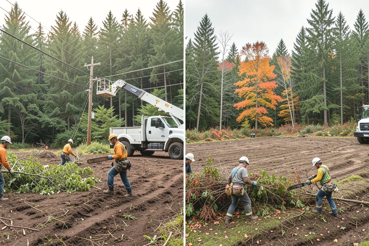 Crown raising in Duvall, King County, WA - Assess canopy condition and pruning objectives