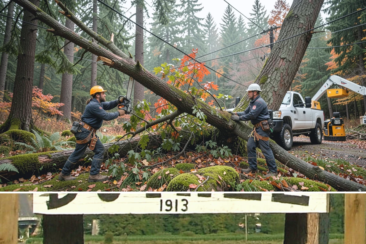 Crown raising in Duvall, King County, WA - Work should avoid periods when trees are actively moving nutrients to roots in late summer or early fall