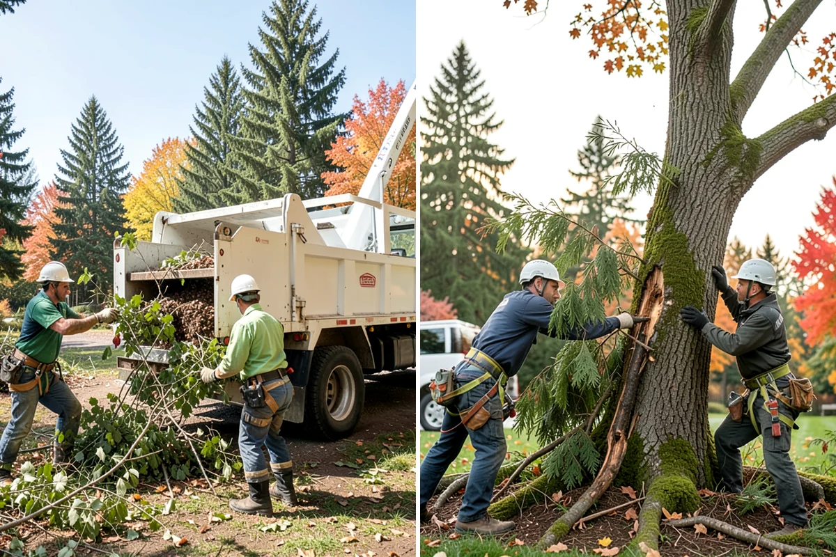 Crown raising in Federal Way, King County, WA - Assess canopy condition and pruning objectives