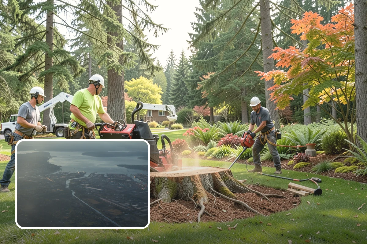 Crown raising in Fife, Pierce County, WA - Improves tree structure, health, and appearance