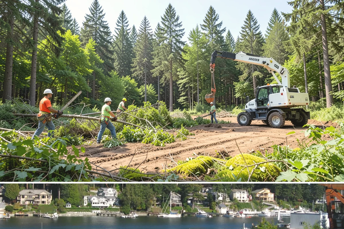 Crown raising in Gig Harbor, Pierce County, WA - Work should avoid periods when trees are actively moving nutrients to roots in late summer or early fall