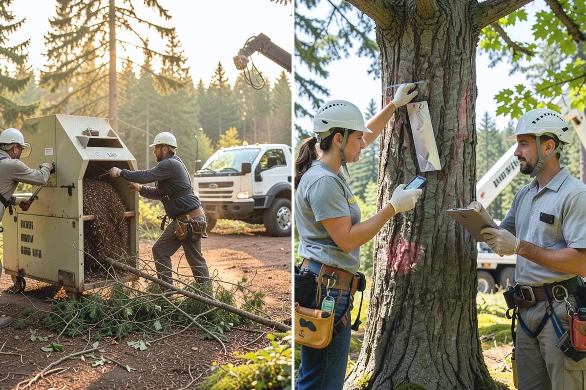 Crown raising in Gold Bar, Snohomish County, WA - Assess canopy condition and pruning objectives