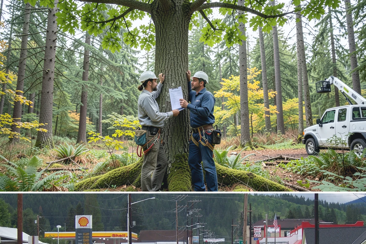 Crown raising in Granite Falls, Snohomish County, WA - Work should avoid periods when trees are actively moving nutrients to roots in late summer or early fall
