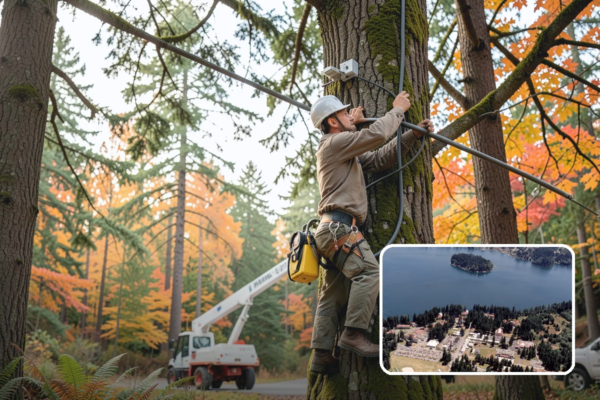 Crown raising in Lakewood, Pierce County, WA - Improves tree structure, health, and appearance