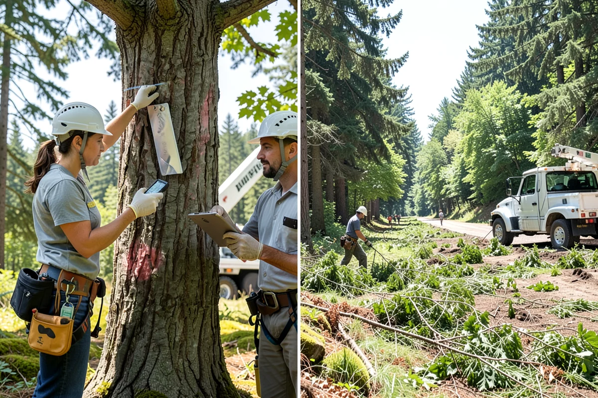 Crown raising in Lakewood, Pierce County, WA - Assess canopy condition and pruning objectives