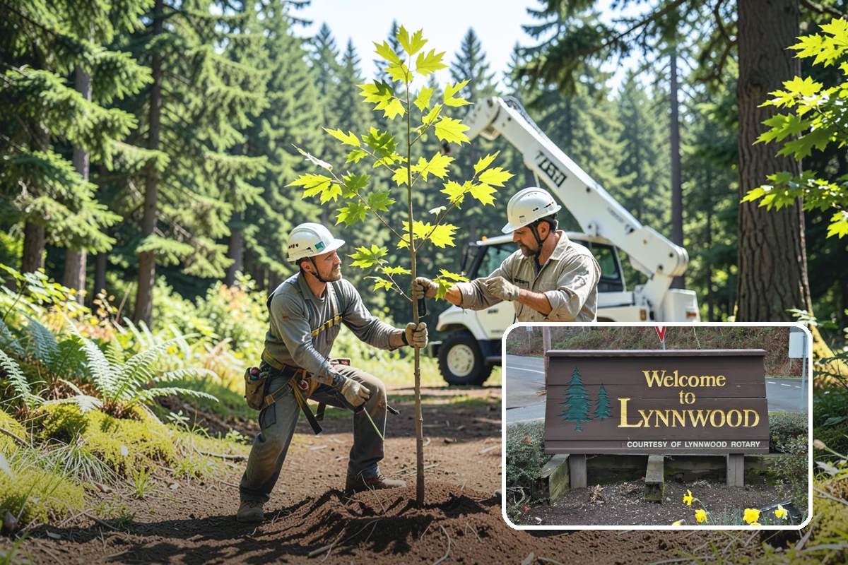 Crown raising in Lynnwood, Snohomish County, WA - Improves tree structure, health, and appearance