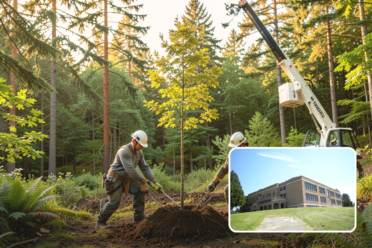 Crown raising in Maple Valley, King County, WA - Improves tree structure, health, and appearance