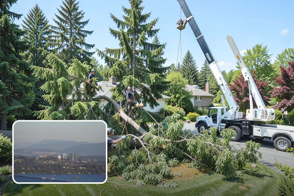 Crown raising in Medina, King County, WA - Improves tree structure, health, and appearance