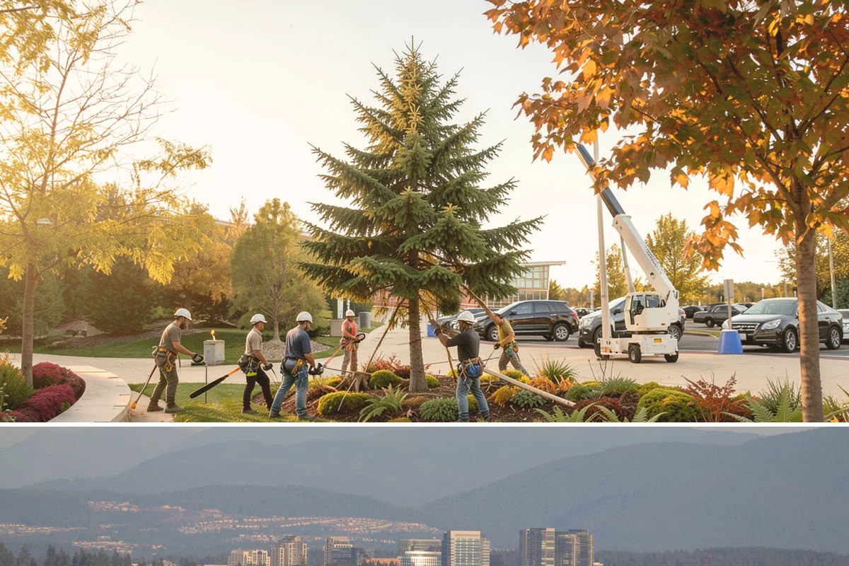 Crown raising in Medina, King County, WA - Work should avoid periods when trees are actively moving nutrients to roots in late summer or early fall