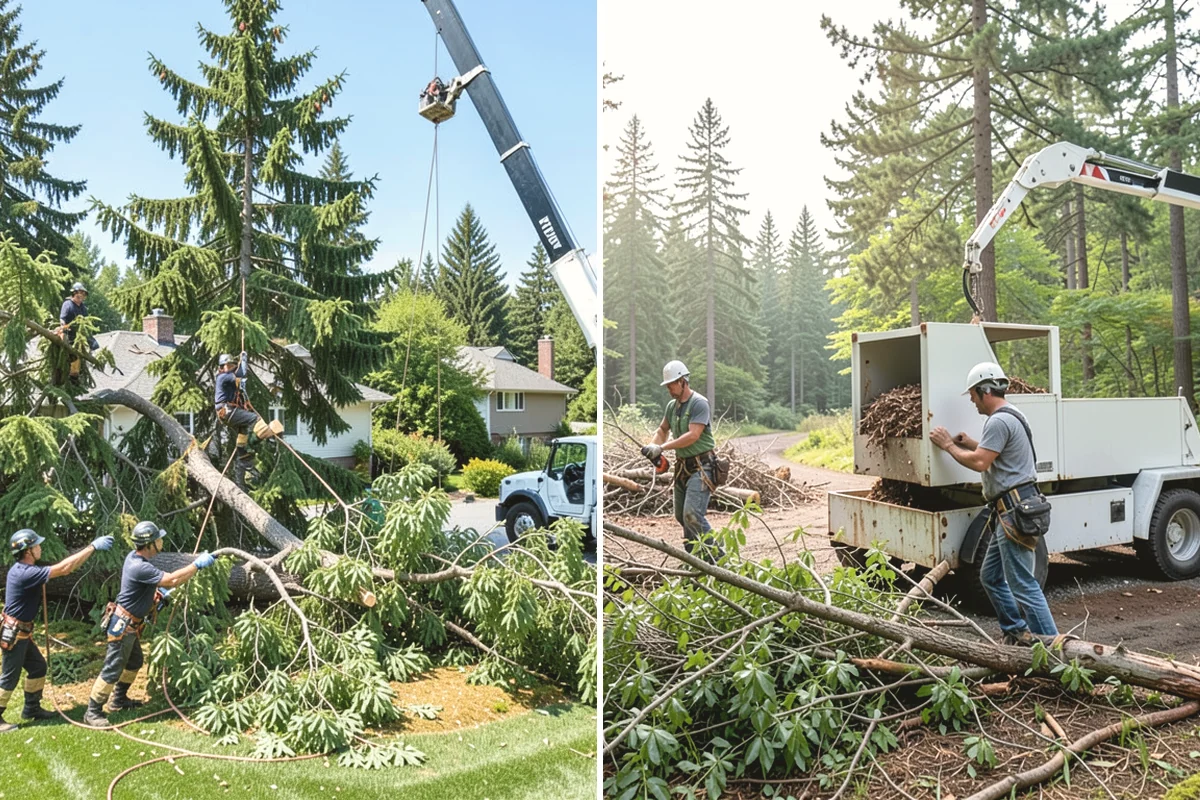 Crown raising in Mill Creek, Snohomish County, WA - Assess canopy condition and pruning objectives