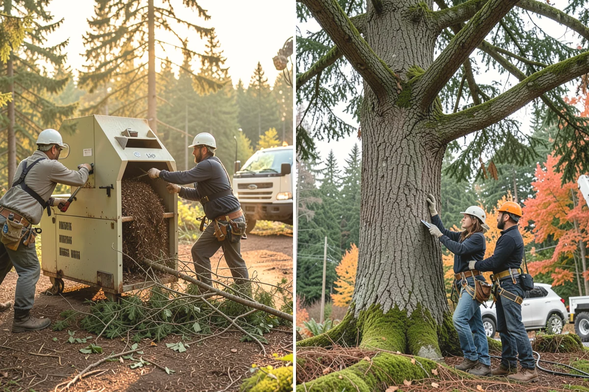 Crown raising in Monroe, Snohomish County, WA - Assess canopy condition and pruning objectives