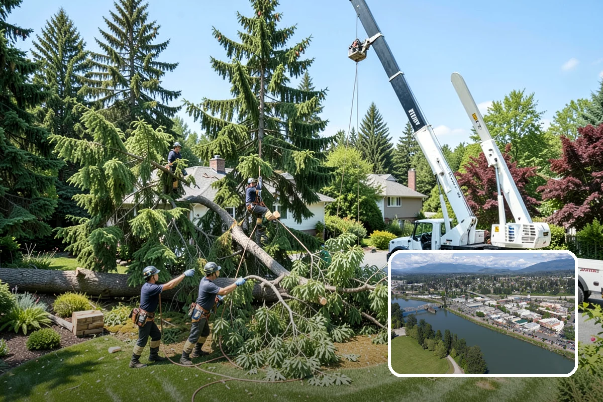 Crown raising in Mount Vernon, Skagit County, WA - Improves tree structure, health, and appearance