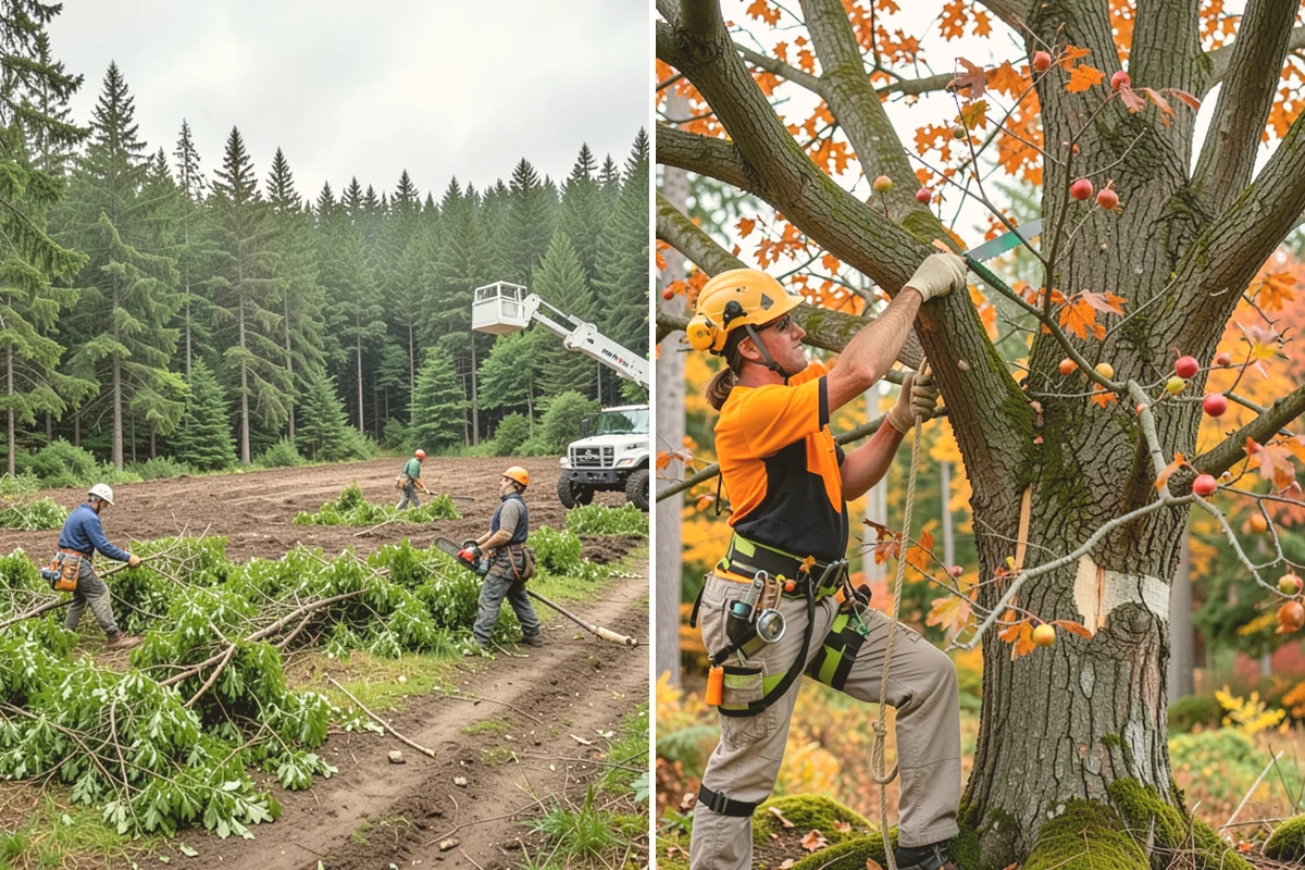 Crown raising in Mount Vernon, Skagit County, WA - Assess canopy condition and pruning objectives