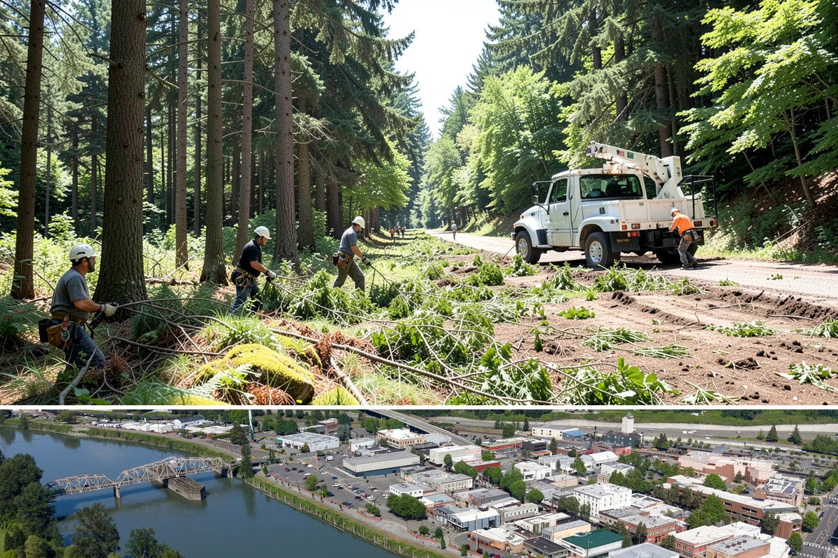 Crown raising in Mount Vernon, Skagit County, WA - Work should avoid periods when trees are actively moving nutrients to roots in late summer or early fall