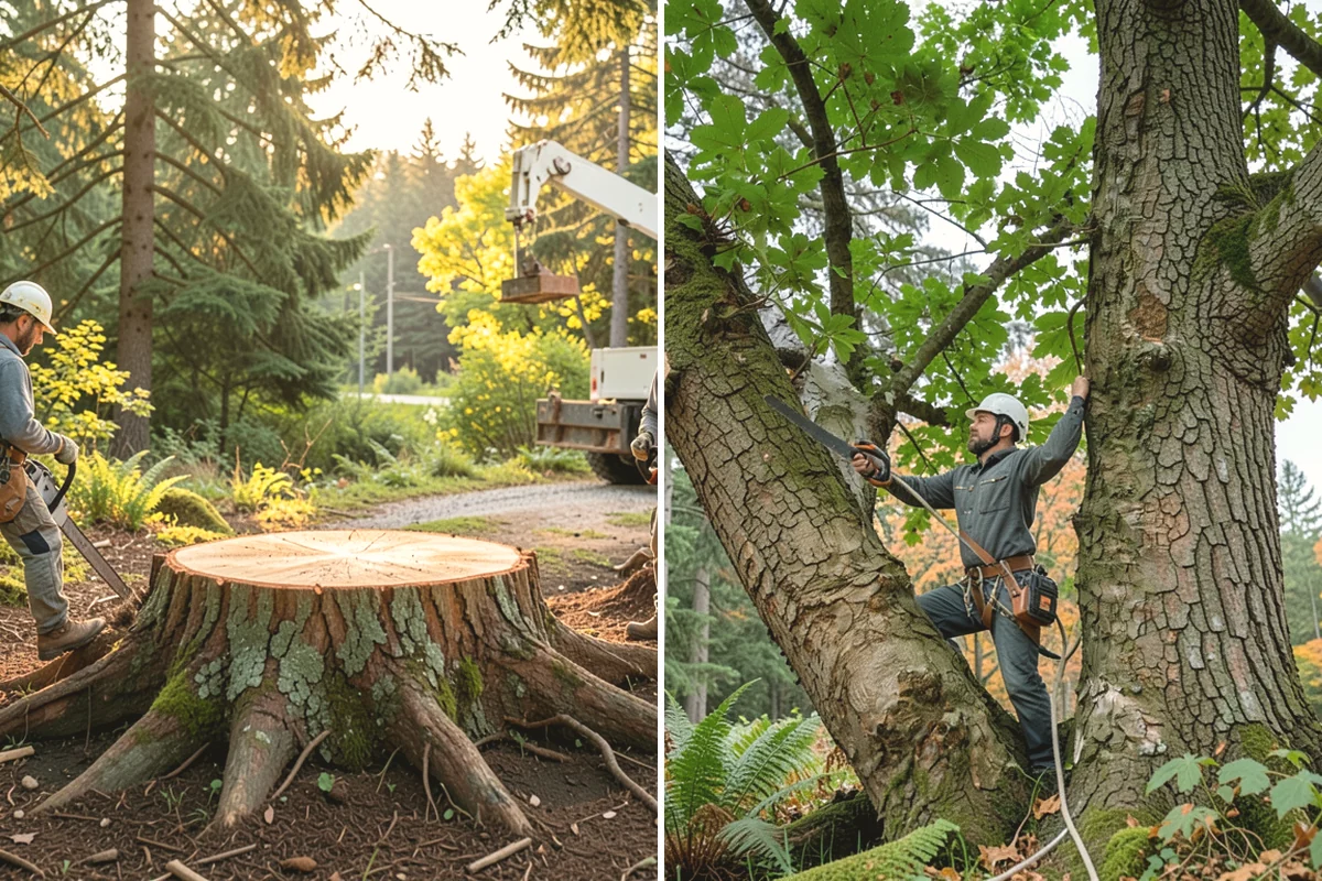 Crown raising in Mukilteo, Snohomish County, WA - Assess canopy condition and pruning objectives