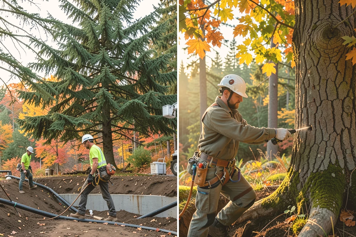 Crown raising in Newcastle, King County, WA - Assess canopy condition and pruning objectives
