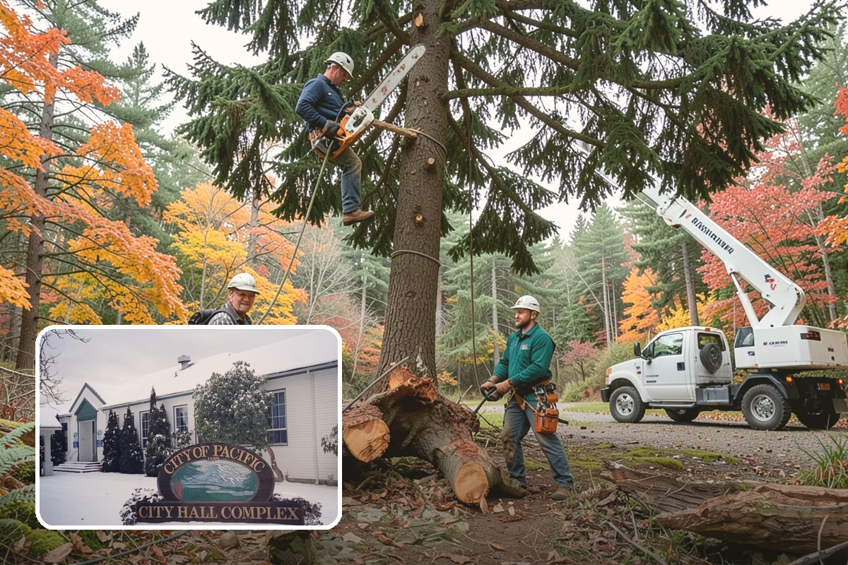 Crown raising in Pacific, King County, WA - Improves tree structure, health, and appearance