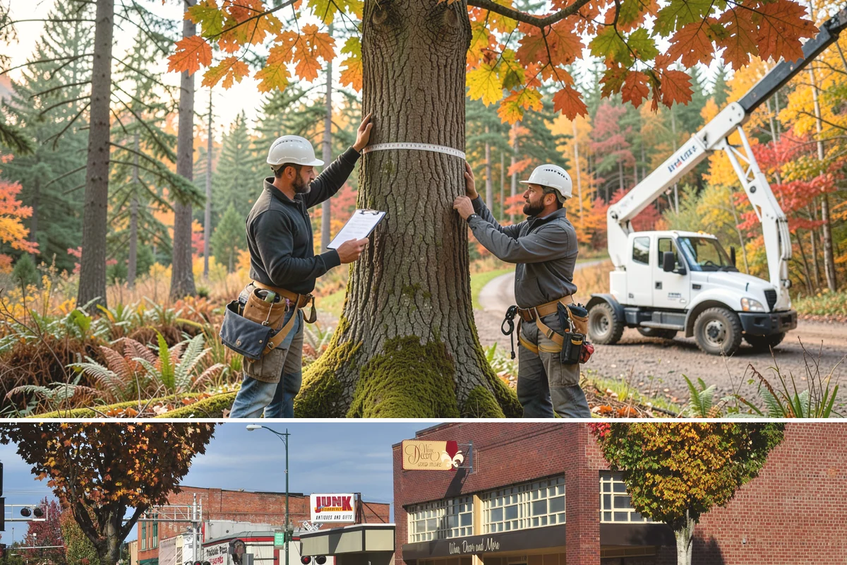 Crown raising in Puyallup, Pierce County, WA - Work should avoid periods when trees are actively moving nutrients to roots in late summer or early fall