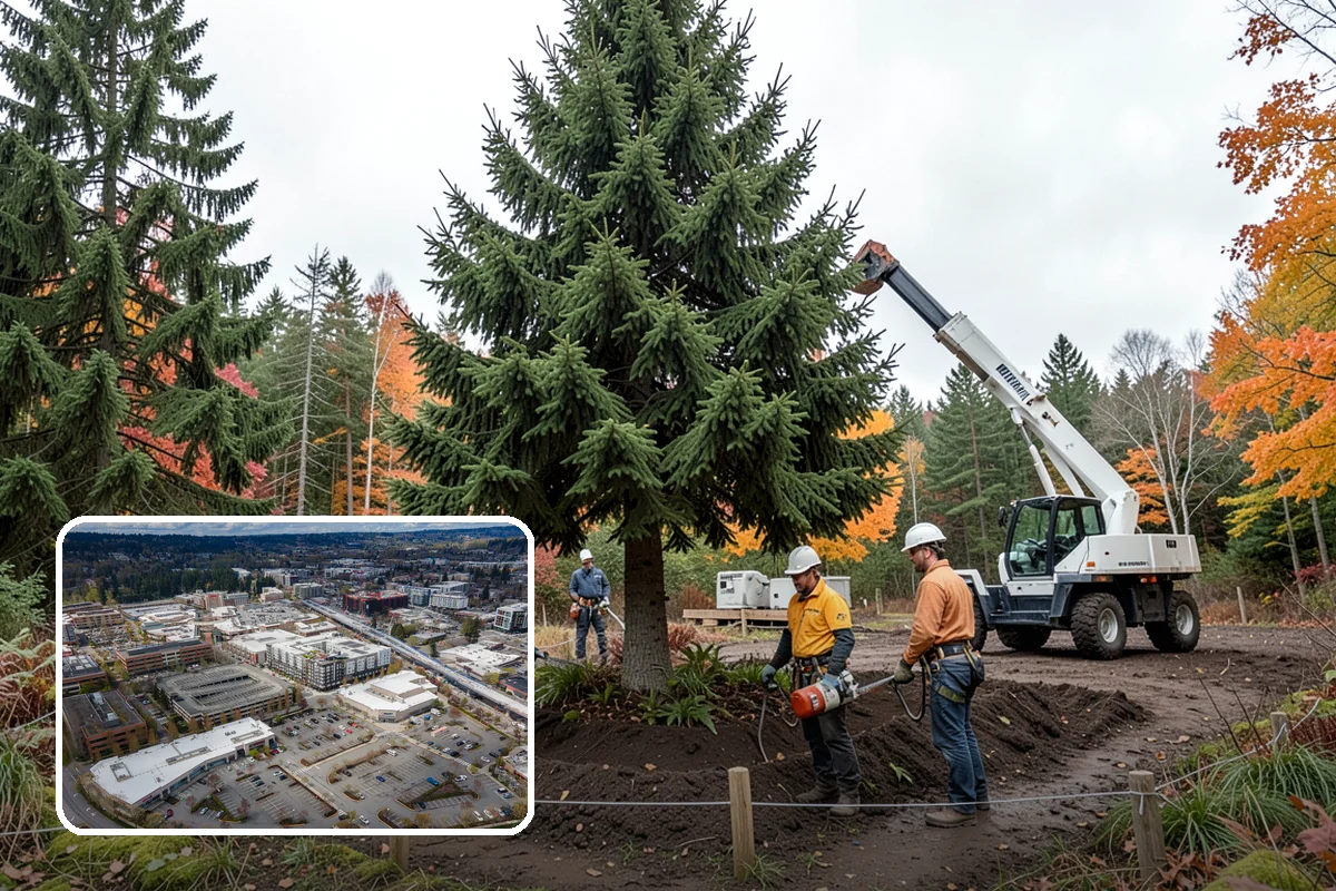Crown raising in Redmond, King County, WA - Improves tree structure, health, and appearance
