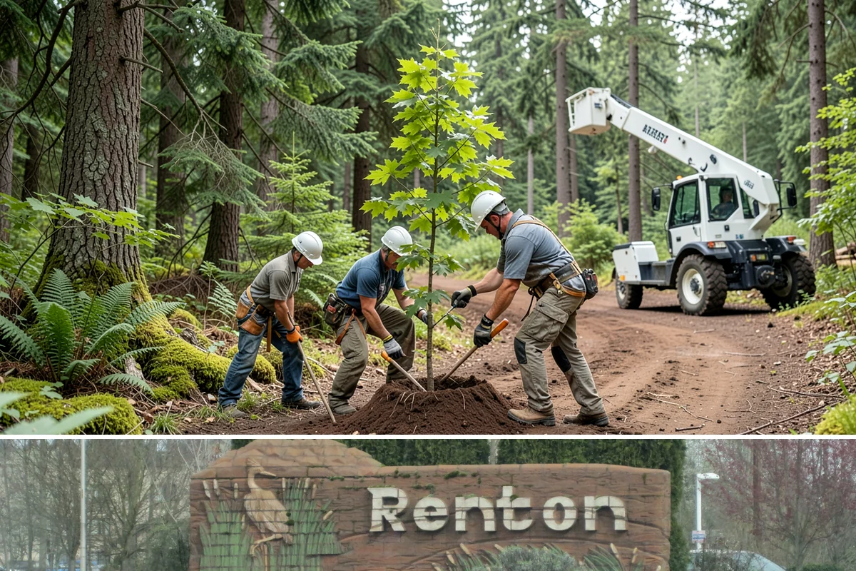 Crown raising in Renton, King County, WA - Work should avoid periods when trees are actively moving nutrients to roots in late summer or early fall