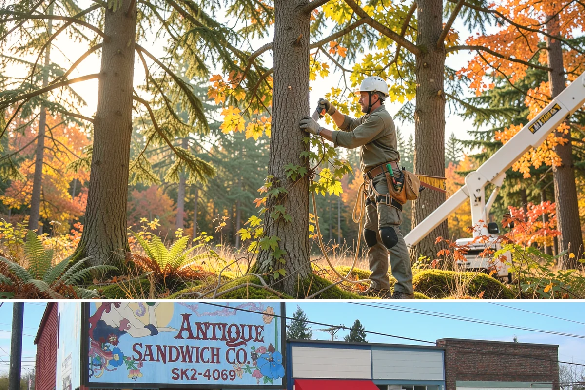 Crown raising in Ruston, Pierce County, WA - Work should avoid periods when trees are actively moving nutrients to roots in late summer or early fall
