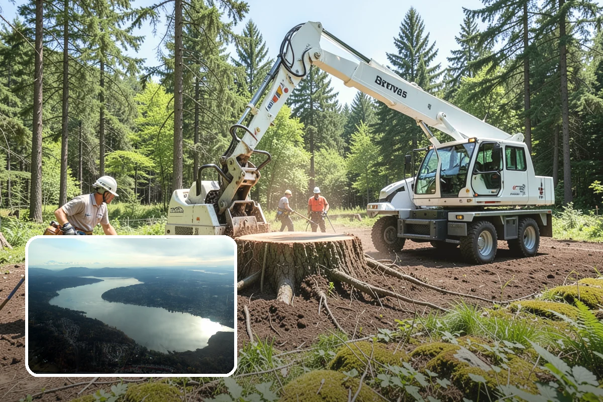 Crown raising in Sammamish, King County, WA - Improves tree structure, health, and appearance