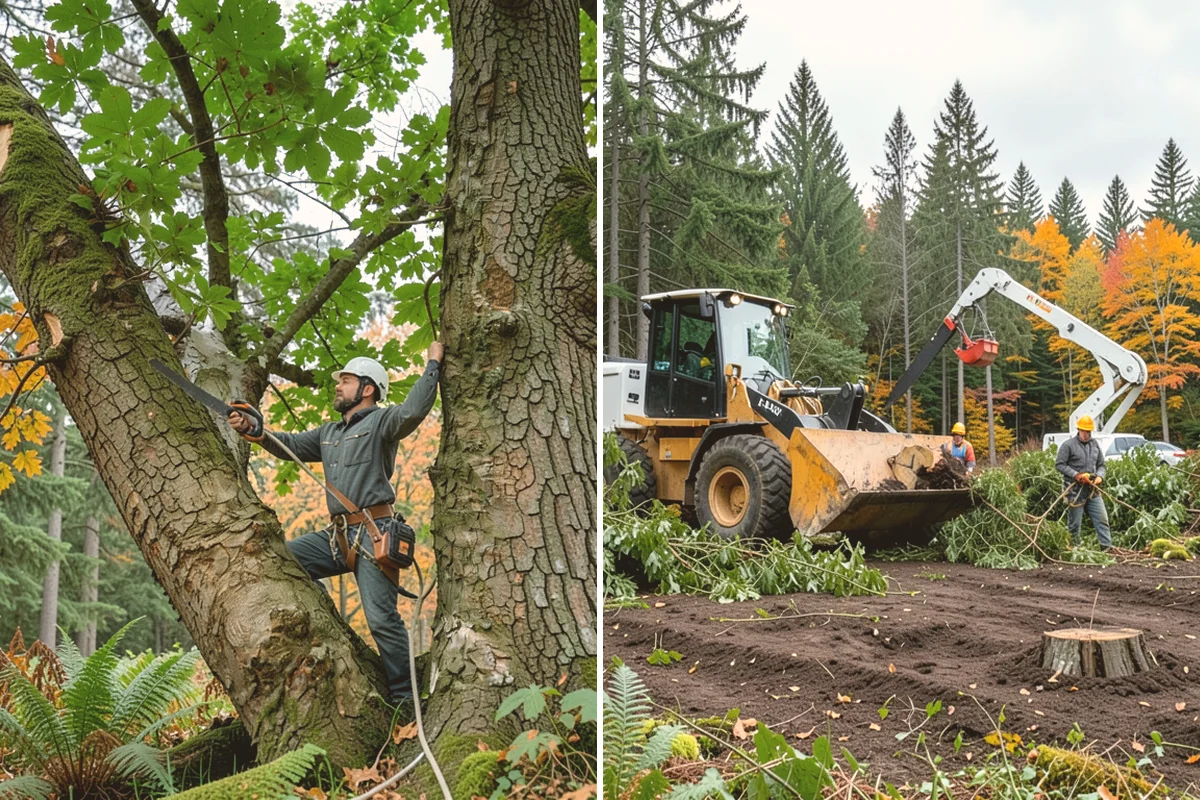 Crown raising in Sammamish, King County, WA - Assess canopy condition and pruning objectives