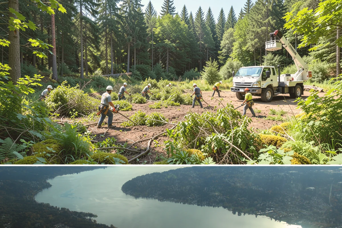 Crown raising in Sammamish, King County, WA - Work should avoid periods when trees are actively moving nutrients to roots in late summer or early fall