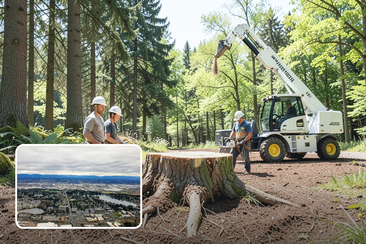 Crown raising in SeaTac, King County, WA - Improves tree structure, health, and appearance