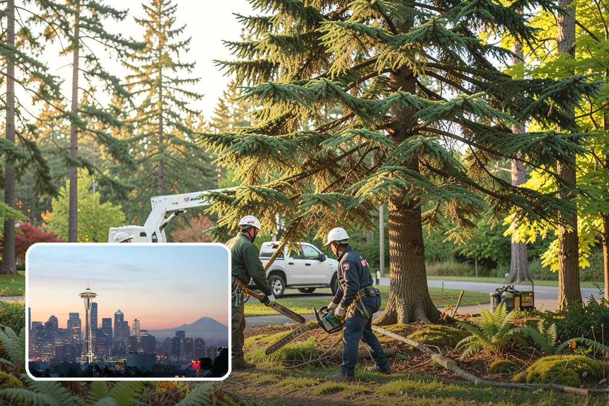 Crown raising in Seattle, King County, WA - Improves tree structure, health, and appearance