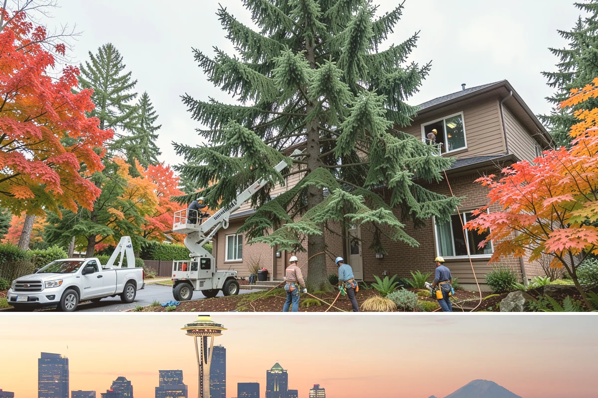 Crown raising in Seattle, King County, WA - Work should avoid periods when trees are actively moving nutrients to roots in late summer or early fall