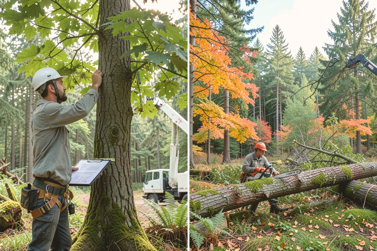Crown raising in Snohomish, Snohomish County, WA - Assess canopy condition and pruning objectives
