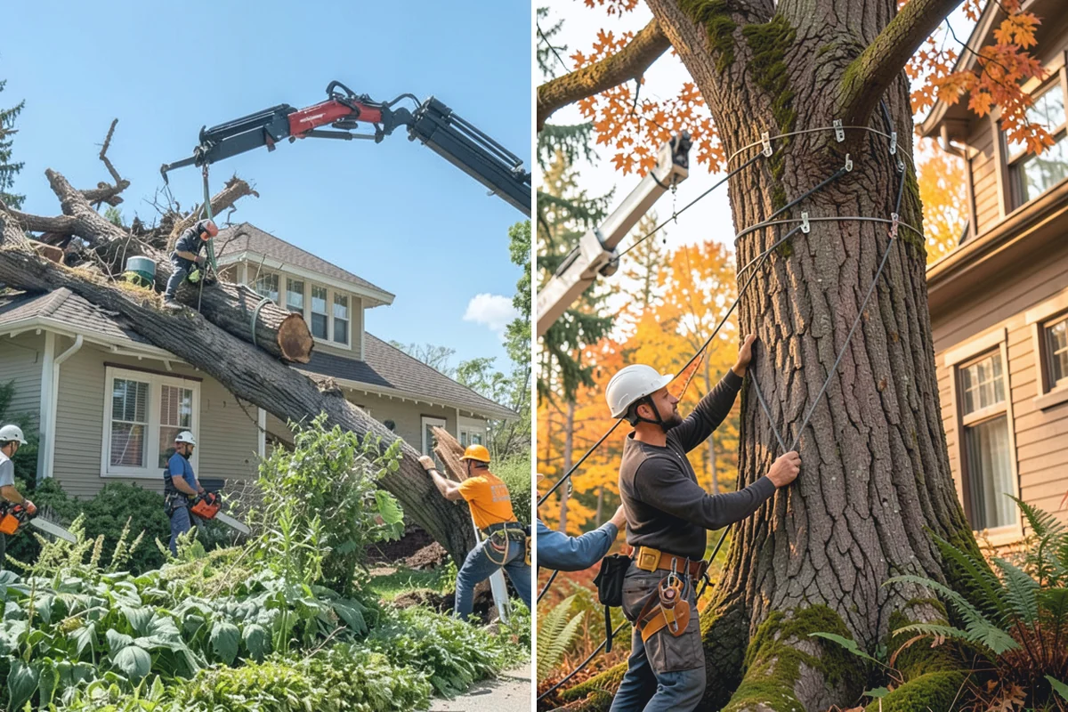 Crown raising in Sumner, Pierce County, WA - Assess canopy condition and pruning objectives