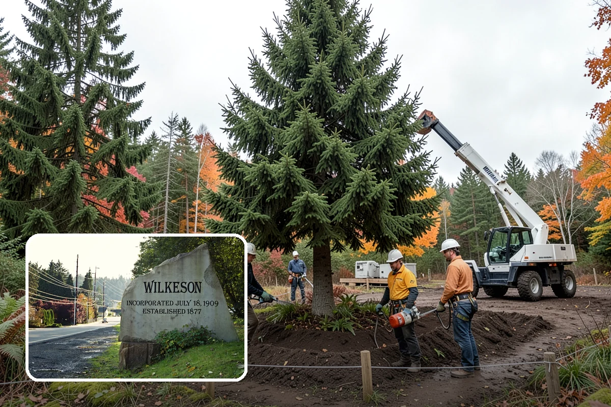 Crown raising in Wilkeson, Pierce County, WA - Improves tree structure, health, and appearance