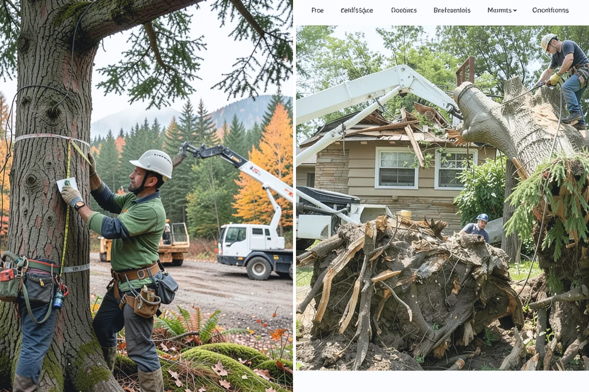 Crown raising in Wilkeson, Pierce County, WA - Assess canopy condition and pruning objectives