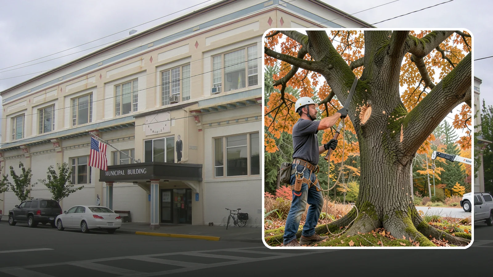 Crown reduction in Anacortes, Skagit County, WA - The reduction of a crown's height or spread using proper reduction cuts.