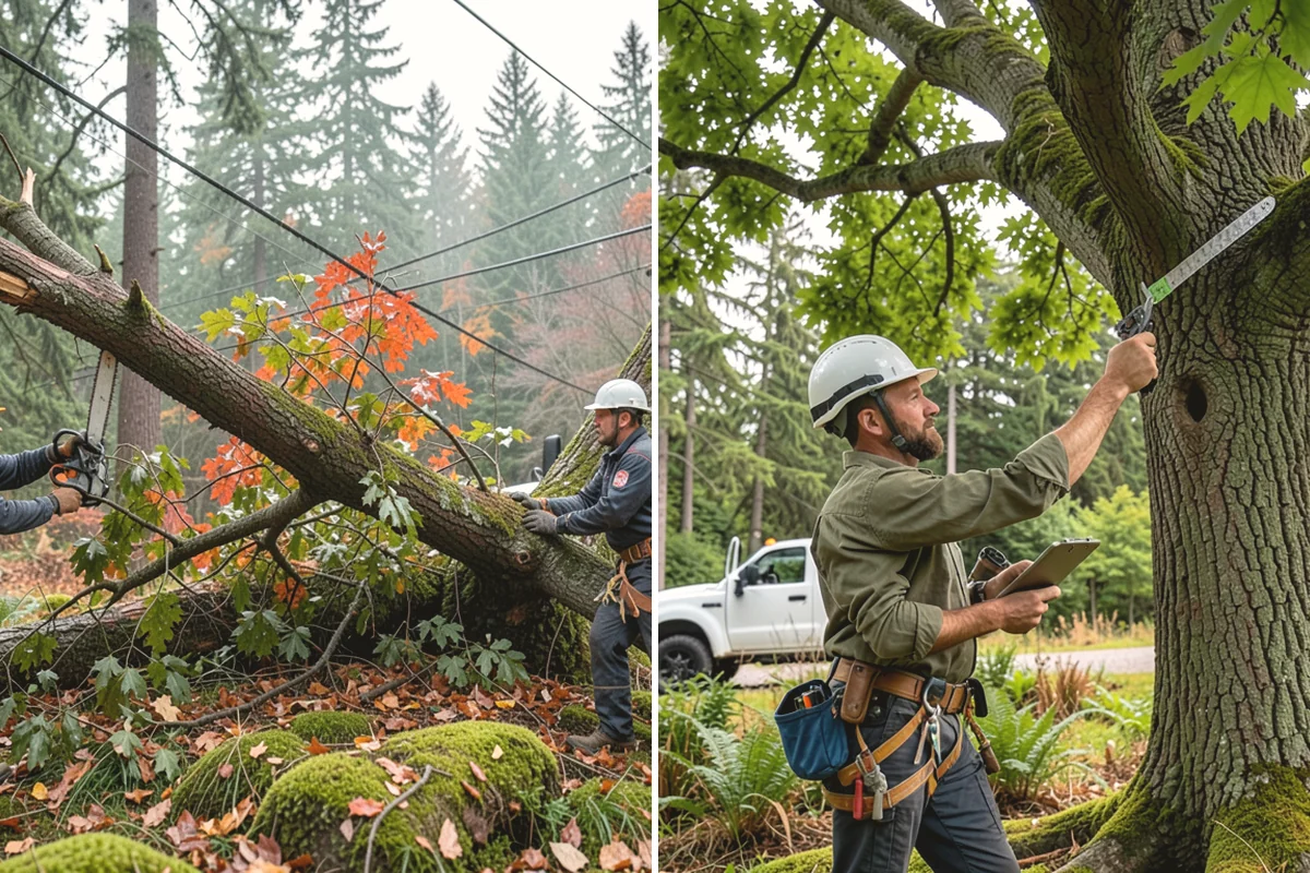 Crown reduction in Anacortes, Skagit County, WA - Assess canopy condition and pruning objectives