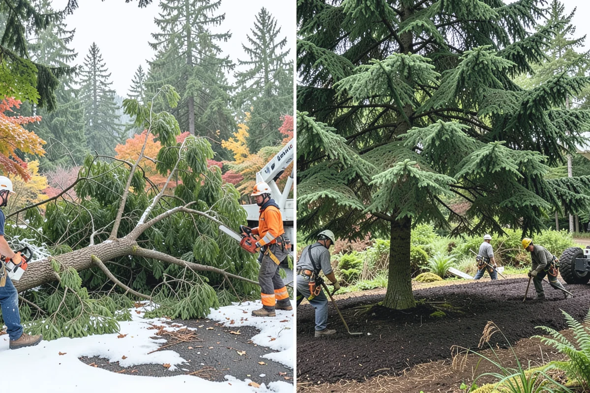 Crown reduction in Buckley, Pierce County, WA - Assess canopy condition and pruning objectives