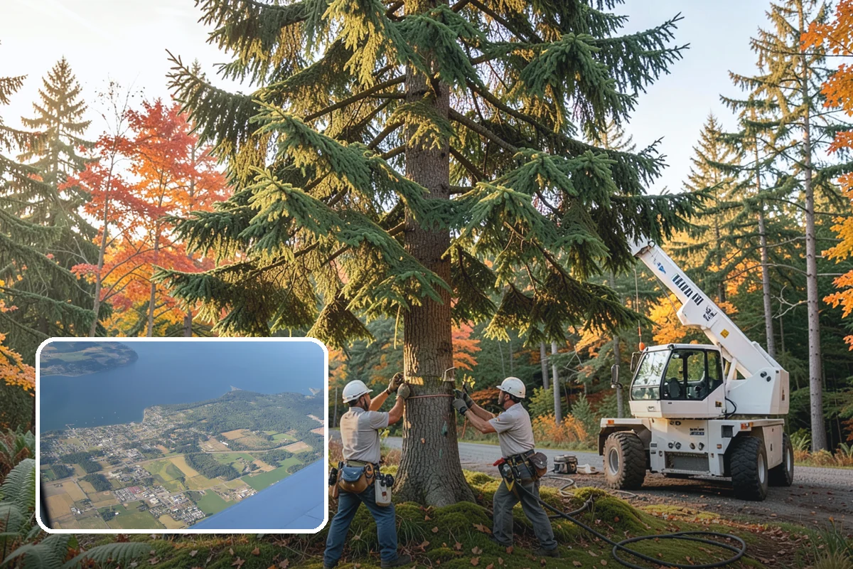 Crown reduction in Coupeville, Island County, WA - Improves tree structure, health, and appearance