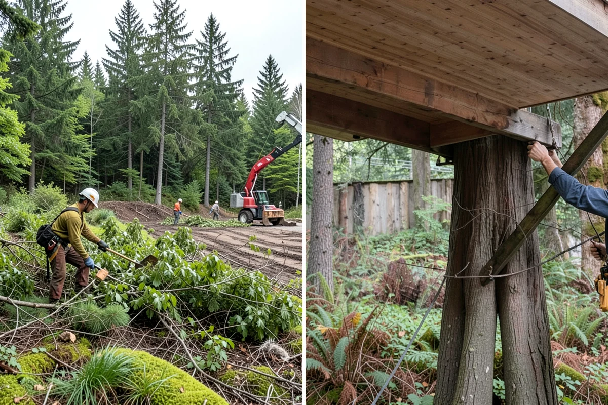 Crown reduction in Enumclaw, King County, WA - Assess canopy condition and pruning objectives