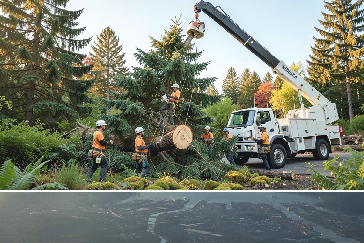 Crown reduction in Fife, Pierce County, WA - Work should follow recognized arboricultural standards matched to specific growing seasons for each tree species in the Puget...