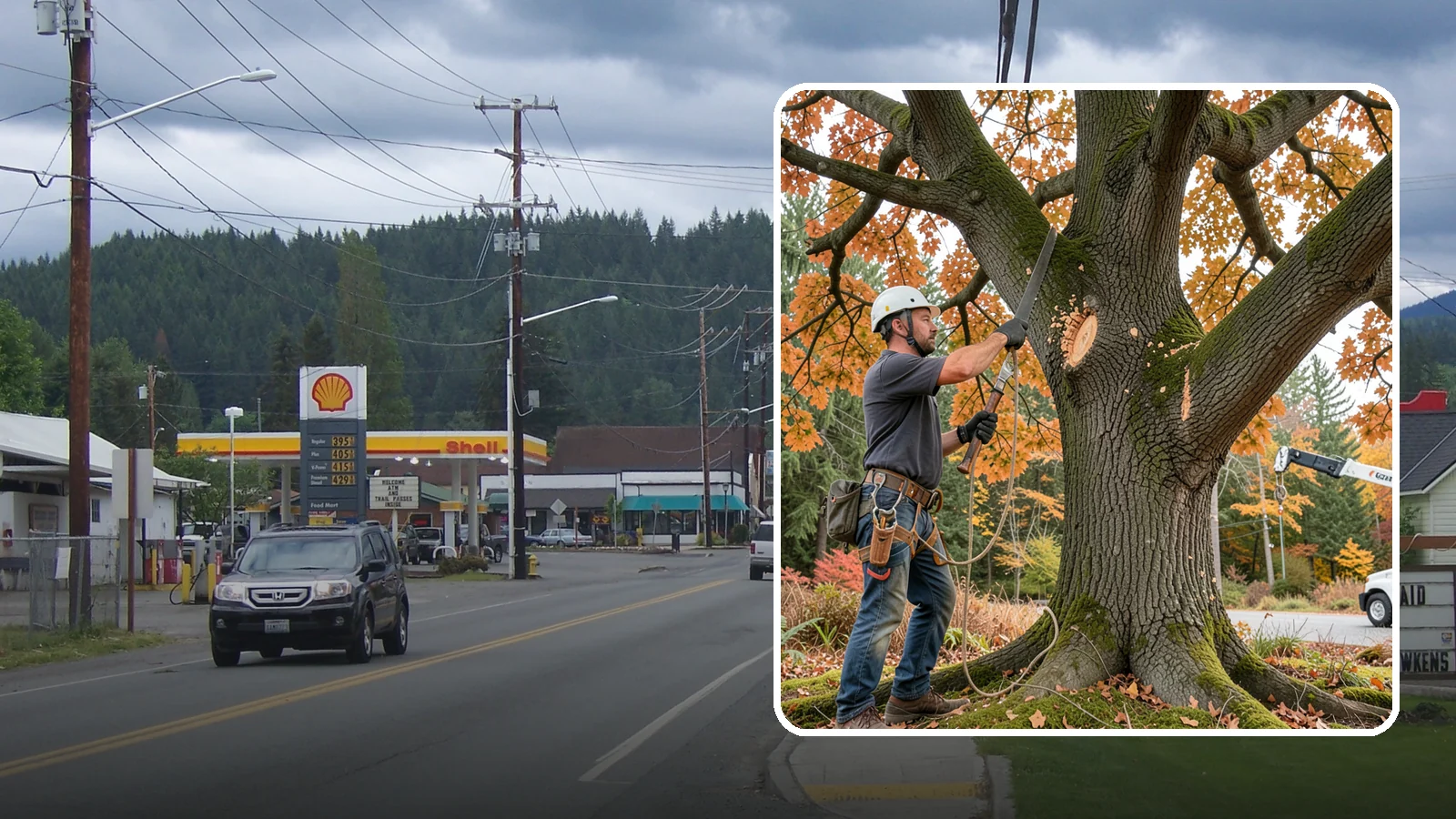 Crown reduction in Granite Falls, Snohomish County, WA - The reduction of a crown's height or spread using proper reduction cuts.