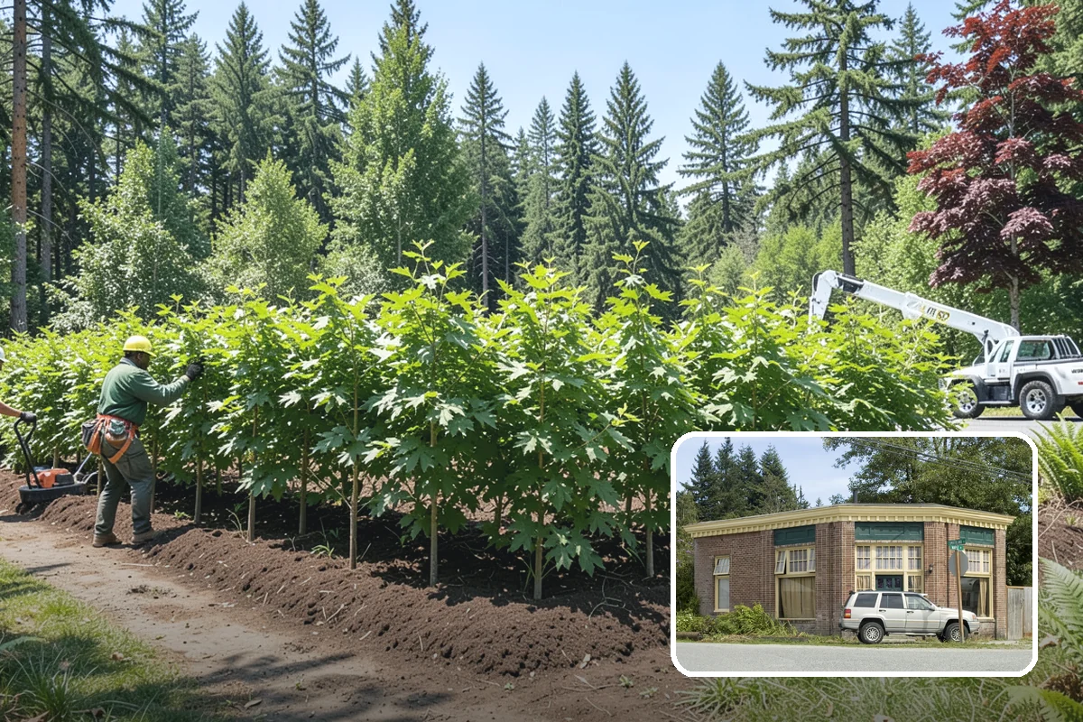 Crown reduction in Hamilton, Skagit County, WA - Improves tree structure, health, and appearance
